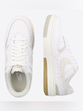 NWB Nike WMNs Gamma Force Sneakers (DX9176-103) - White/Phantom-Light Bone - 10